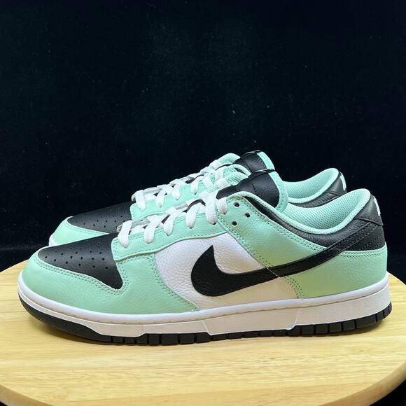 Nike Dunk Low Tiffany Blue/Black/White New Mens Size 10.5 FN0569 900 main image 7
